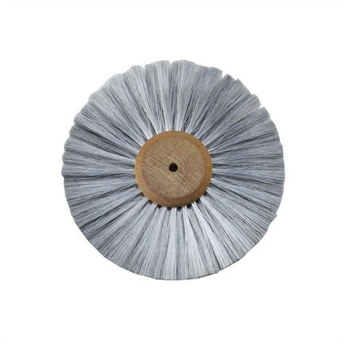.0025" ruedas de cepillo de acero inoxidable son ideales para cardar entre capas al hacer rust bluing, sin quitar metal ni dejar acabado satinado.