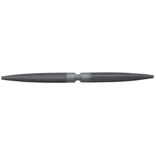 Descubre la lima HALF-ROUND VULCANITE, que ofrece 4 caras de corte en una sola herramienta, ideal para trabajos precisos en goma dura, metales y madera.