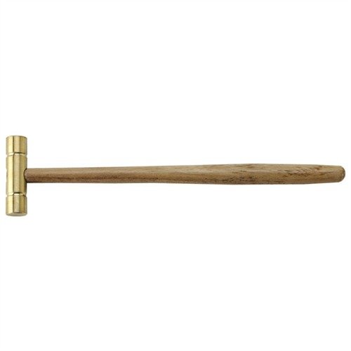 Este martillo de latón de 2 oz es ligero y no deja marcas, ideal para trabajar con precisión en piezas finas. Mango de madera elegante para un mejor control.
