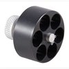 El SPEEDLOADER MK-3A es compacto y ligero, permite una recarga rápida y segura, y su knob estriado facilita la carga de cartuchos con solo girarlo.