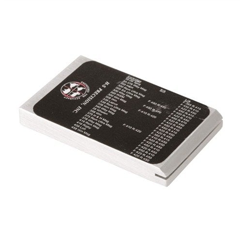 Convierte fácilmente cargadores H-S Precision para alimentar 43 cartuchos populares, ajustando las dimensiones con este robusto y duradero Magazine Feed Lip Tool.
