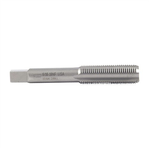 Los FRACTIONAL CARBON TAPS de Triumph son herramientas precisas y duraderas, fabricadas en acero al carbono, ideales para crear roscas internas en componentes de armas.