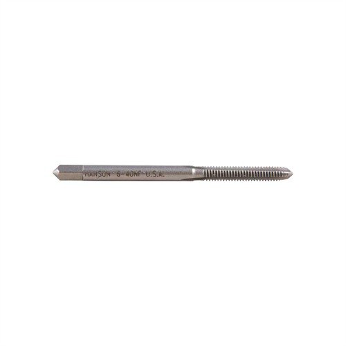 Los WIRE GAUGE CARBON TAPS de IRWIN son herramientas precisas de acero al carbono, ideales para crear o reparar roscas internas en componentes de armas.