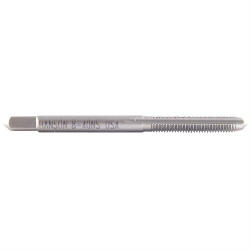 Los WIRE GAUGE CARBON TAPS de IRWIN son herramientas precisas de acero al carbono, ideales para crear o reparar roscas internas en componentes de armas.