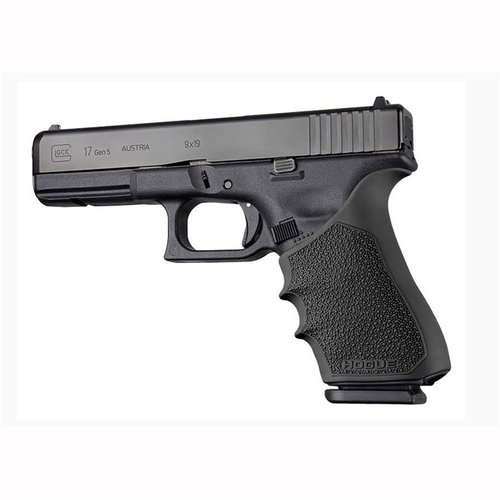 Las fundas Beavertail Grip de HOGUE ofrecen un ajuste perfecto, comodidad, protección contra el retroceso y un agarre antideslizante para tu Glock 19/23/38.