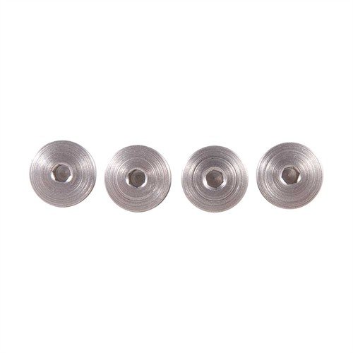 Los tornillos de agarre SEMI AUTO de HOGUE son de acero azul o cromo duro, con cabezal hexagonal que evita que se rayen y mantienen la apariencia original.