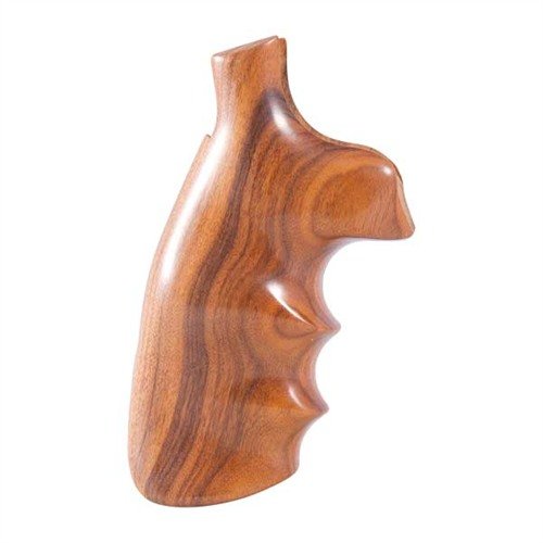 Las WOOD MONOGRIPS de HOGUE ofrecen un agarre sólido y ergonómico, absorbiendo el retroceso y mejorando tu precisión en cada tiro.