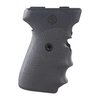 Las empuñaduras HOGUE para SIG P239 ofrecen un agarre cómodo y seguro, absorbiendo el retroceso con su diseño en goma y madera, ideal para un mejor control.