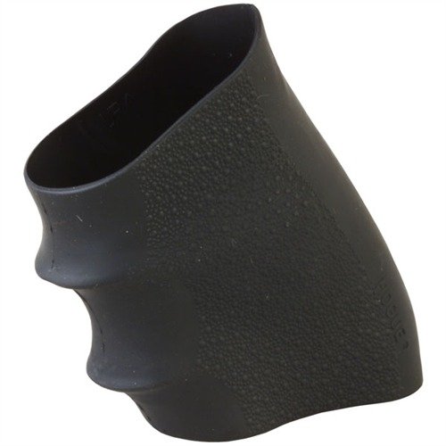 Mejora tu control de tiro con el SEMI-AUTO HANDALL™ GRIP de HOGUE: un agarre cómodo, antideslizante y adaptable para pistolas semi-automáticas.