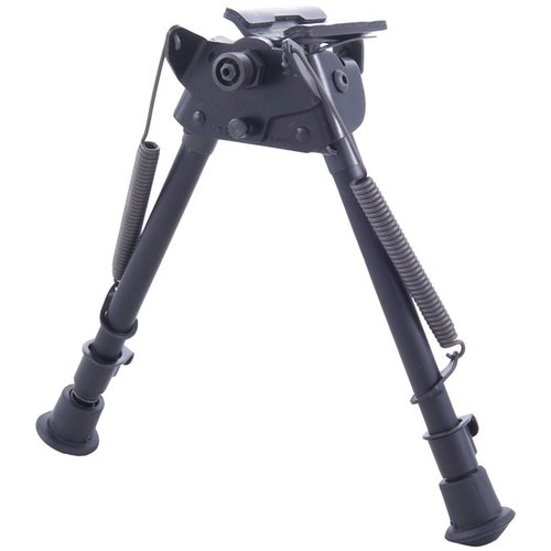 El S-LM BIPOD SLING SWIVEL MOUNT de HARRIS ofrece estabilidad, ajuste rápido de altura y un diseño que no altera el cero, ideal para precisión en campo.