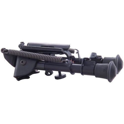 El S-BRM Bipod Sling Swivel Mount de HARRIS ofrece precisión en el campo, patas telescópicas ajustables y estabilidad sin alterar el cero de tu rifle.