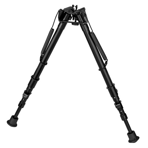 El 1A2-25C BIPOD SLING SWIVEL MOUNT de HARRIS ofrece estabilidad, ajuste rápido y no cambia el cero, ideal para rifles de cerrojo y de un solo disparo.