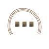 El Bungee Retention Kit de SPIRITUS SYSTEMS añade una capa extra de retención a tus cargadores, fácil de instalar y vendido en un set de 3.
