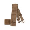 Configura tu Micro Fight Chest Rig con el FAT STRAP, un diseño simple y funcional que incluye puntos de montaje elásticos y un parche de Velcro para personalización.