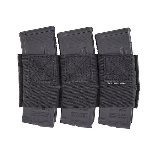 El Rifle Magazine Insert de Spiritus Systems ofrece acceso rápido y silencioso a tus cargadores 5.56, con excelente retención y compatibilidad con Micro Fight MK3 y MK4.