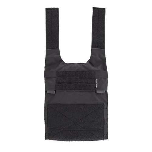 El LV-119 O V E R T Front Plate Bag es versátil, permite integración con otros accesorios y tiene soporte para comunicaciones, ideal para operaciones de alto perfil.