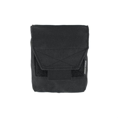 La JSTA Pouch es compacta y versátil, con dos compartimentos y compatible con inserts de Spiritus Systems, ideal para montar en cinturones o plataformas MOLLE.
