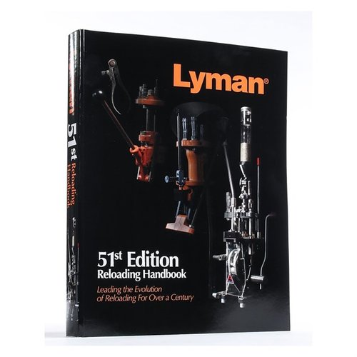 Descubre el 51ST EDITION RELOADING HANDBOOK de Lyman, con datos probados, una amplia selección de cartuchos, balas y pólvoras, ¡todo en una edición a color!