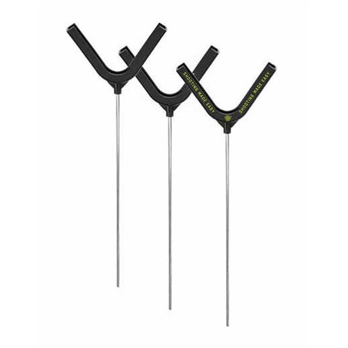 El soporte para platos de arcilla SME es resistente, se clava en el suelo para un agarre firme y ofrece alta visibilidad y excelente reacción al impacto.