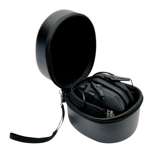 Protege tus muffs Razor con la funda Walker's Game Ear GWP-REMSC, hecha de material EVA, resistente a impactos, agua y polvo, ¡y con correa para llevarla fácil!
