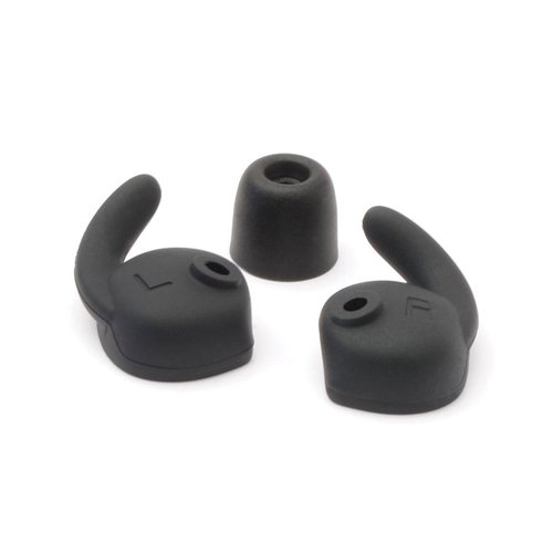 Mejora tu experiencia de disparo con las piezas de repuesto SILENCER de WALKERS GAME EAR: incluye 3 pares de aletas y puntas en tamaños Small, Medium y Large, con 25 NRR.