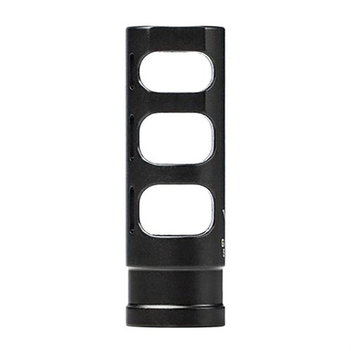 El GAMMA 556SL es un freno de boca ligero, ideal para rifles de 14.5", que reduce el retroceso y permite el mantenimiento sin quitarlo. ¡Rendimiento garantizado!
