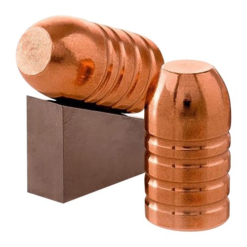 Los proyectiles WFN de cobre sólido de Lehigh Defense ofrecen penetración profunda y recta, ideales para caza, con una resistencia 10-20x mayor que el plomo.