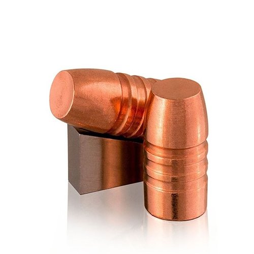 Los proyectiles Wide Flat Nose de Lehigh Defense, de cobre sólido, ofrecen penetración profunda y resistencia superior, ideales para caza con .452".