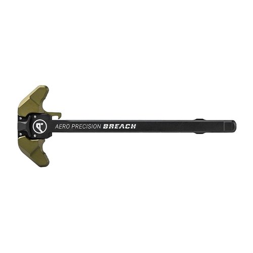 El cargador ambidiestro Aero Precision Breach para AR-15 ofrece un diseño ergonómico y duradero, disponible en dos tamaños para un uso cómodo y eficiente.