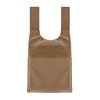 La LV-119 Rear Covert Plate Bag de Spiritus Systems ofrece un perfil bajo, ajuste interno del cummerbund y panel de velcro para identificadores, perfecta para operaciones encubiertas.