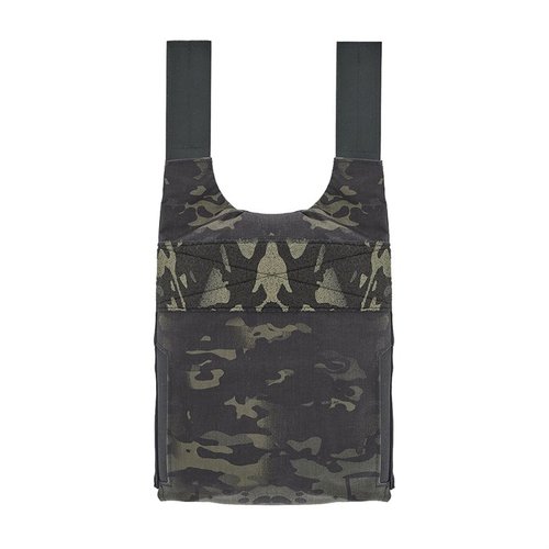 La LV/119 Rear Covert Plate Bag de Spiritus Systems ofrece un perfil bajo, ajuste interno del cummerbund y compatibilidad con placas SAPI, ideal para operaciones encubiertas.