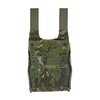 La LV-119 OVERT Rear Plate Bag es escalable, con integración para Recovery Handle, soporte para cable de comunicación y compatibilidad con cummerbunds ajustables.