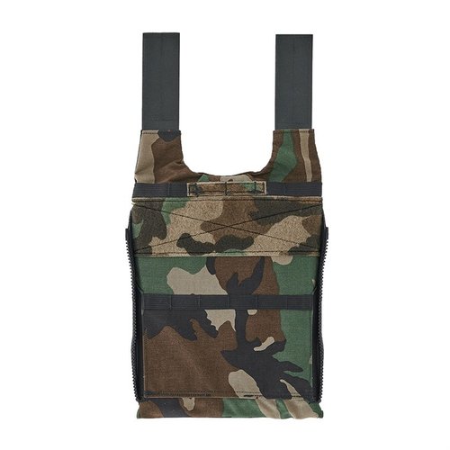 La LV-119 OVERT Rear Plate Bag es escalable, compatible con otros accesorios, incluye soporte para cable de comunicación y un diseño óptimo para acción directa.