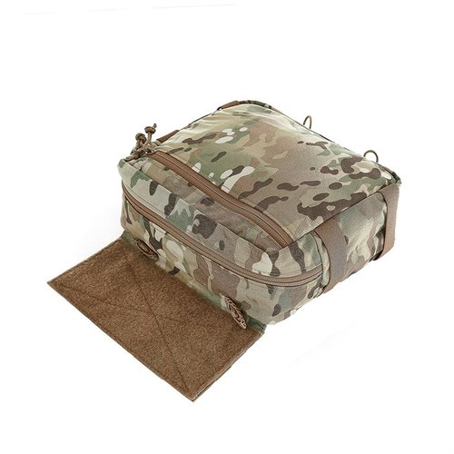 La Lunchbox Pouch Mk2 de Spiritus Systems es versátil, ideal para llevar cargas grandes y organizar equipo esencial en misiones tácticas.
