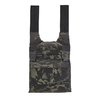 La LV-119 O V E R T Front Plate Bag es modular, compatible con MOLLE, y permite integración de comunicación, ideal para operaciones de alto perfil.