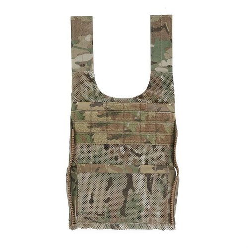 La OTB OVERT Rear Plate Bag es ideal para operaciones en el agua, con malla hidrofóbica, integración de Recovery Handle™ y ajuste versátil para chalecos.