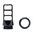 FAXON FIREARMS MUZZLOK 8.6 BLACKOUT 3-PORT MUZZLE BRAKE M18X1.5 THREADS BLK