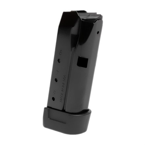 El cargador Z9 para Glock 43 es de acero, tiene la misma longitud que el original con extensión para el dedo y ofrece 9 balas, ¡3 más que el estándar!