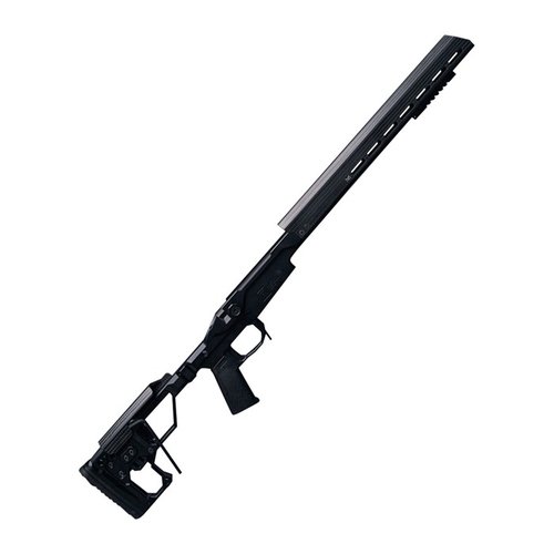 El chasis Modern Precision de Christensen Arms es ultra ligero, ajustable y fabricado en EE.UU., ideal para receptores de acción corta Remington® 700.