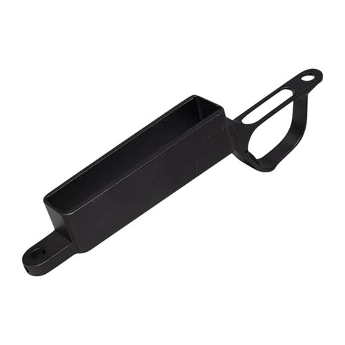 Este bottom metal para acción larga Remington 700 permite una carga/descarga rápida con revistas AICS extraíbles y cuenta con un liberador dentro del guardamano.