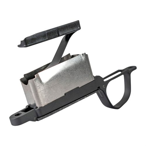 Mejora tu rifle con el SHORT MAGNUM ACTION BOTTOM METAL ASSEMBLY de Christensen Arms, fabricado en aluminio 6061, con un elegante piso de fibra de carbono.