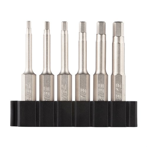 Amplía tu selección de bits con el set de 2" de FIX IT STICKS, que incluye bits métricos, SAE, Torx y Philips/Flat, todos en un práctico soporte de polímero.