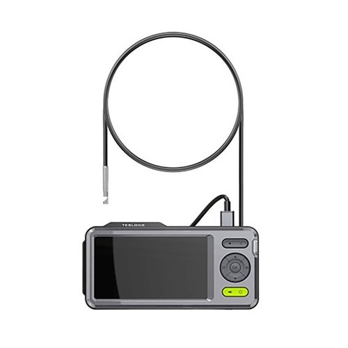 Descubre el FLEXIBLE 45" RIFLE BORESCOPE con pantalla IPS de 5"; imágenes en 1080p, 32GB de memoria y probe impermeable para una inspección precisa.