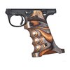 Las empuñaduras LAMINADAS para Ruger Mark IV 22/45 ofrecen descanso para el pulgar, surcos para los dedos y un agarre más relajado y estable. Incluye tornillos y un liberador de magazín extendido.