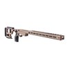 El chasis Solus Competition para Remington 700 SA ofrece ajuste modular, ergonomía mejorada, compatibilidad con M-LOK y Arca, y un diseño preciso y ajustable.