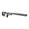 El chasis Solus Competition para Remington 700 SA ofrece ajuste ergonómico, modularidad con M-LOK y Arca, y características ajustables para un rendimiento óptimo.