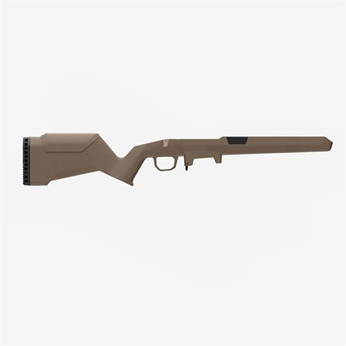 El Hunter Lite para Savage AXIS es ligero, ajustable y ergonómico, compatible con rifles ambidiestros y con múltiples ranuras M-LOK para accesorios.