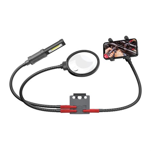 El SMART-ASSIST ACCESSORY SYSTEM de REAL AVID es la forma fácil de montar accesorios en tu área de trabajo, mejorando tu experiencia de bricolaje con una sola mano.