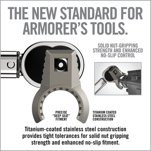 El kit Armorer's Master Kit AR-15 Pro de Real Avid incluye herramientas específicas, un torque wrench preciso y bloques de vise para un mantenimiento fácil y eficiente.