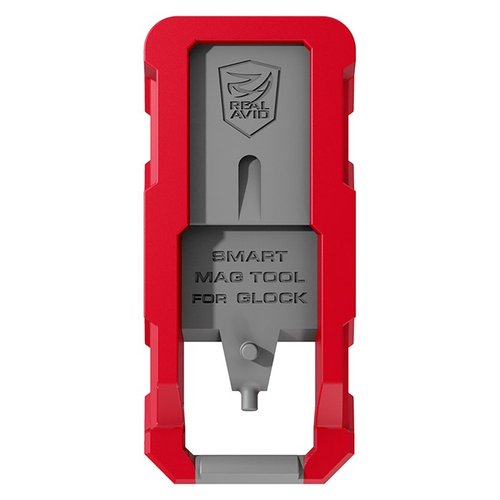 Cambia fácilmente las base plates o desarma los cargadores Glock con el Smart Mag Tool, evitando que los muelles salten y asegurando una limpieza segura.